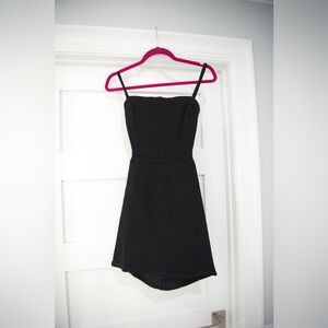 Reformation Black Mini Dress
